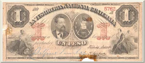 Denominación: 1 Peso.