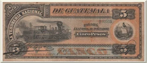 Denominación: 5 Pesos.