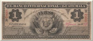Denominación: 1 Peso.