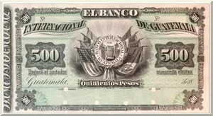 Denominación: 500 Pesos.