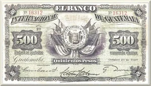 Denominación: 500 Pesos.
