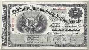 Denominación: 5 Pesos.