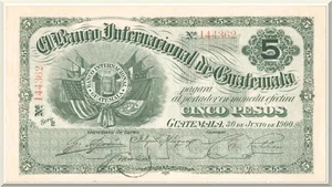 Denominación: 5 Pesos.