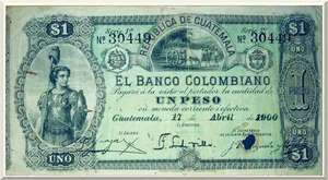 Denominación: 1 Peso.