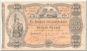 Denominación: 20 Pesos.