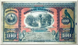 Denominación: 100 Pesos.