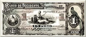 Denominación: 1 Peso.