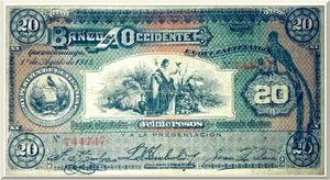 Denominación: 20 Pesos.
