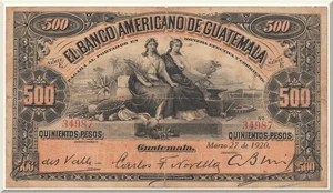 Denominación: 500 Pesos.