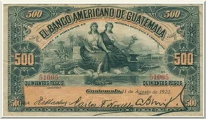 Denominación: 500 Pesos.