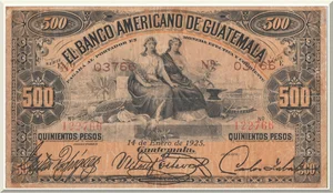 Denominación: 500 Pesos.