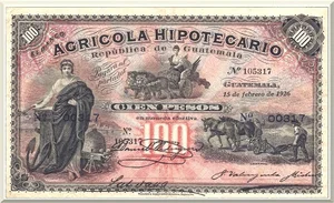 Denominación: 100 Pesos.