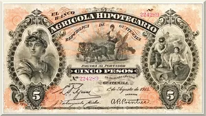 Denominación: 5 Pesos.