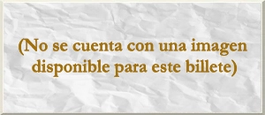 Denominación: 1 Peso.