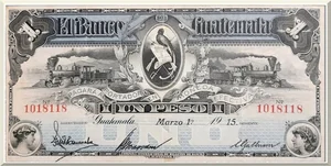 Denominación: 1 Peso.