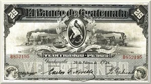 Denominación: 25 Pesos.
