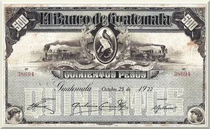 Denominación: 500 Pesos.