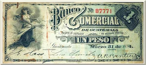 Denominación: 1 Peso.