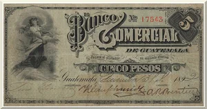 Denominación: 5 Pesos.