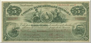 Denominación: 5 Pesos.