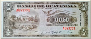 Denominación: 0.50 centavos.