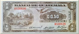 Denominación: 0.50 centavos.
