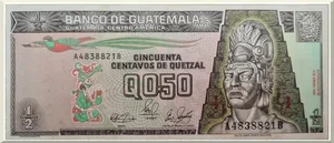Denominación: 0.50 centavos.