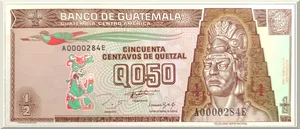 Denominación: 0.50 centavos.