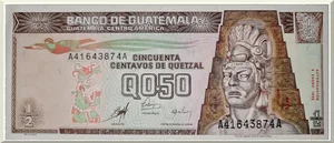 Denominación: 0.50 centavos.