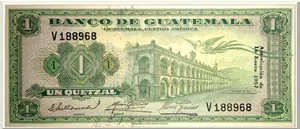 Denominación: 1 Quetzal.