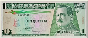 Denominación: 1 Quetzal.