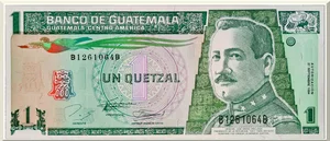 Denominación: 1 Quetzal.