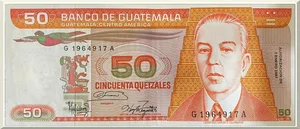 Denominación: 50 Quetzales.