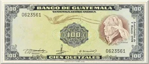 Denominación: 100 Quetzales.