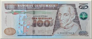 Denominación: 100 Quetzales.